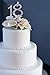 Large 18, 18th Happy Birthday Cake Topper, Anniversary, Crystal Rhinestones on Silver Metal, Party Decorations, Favors