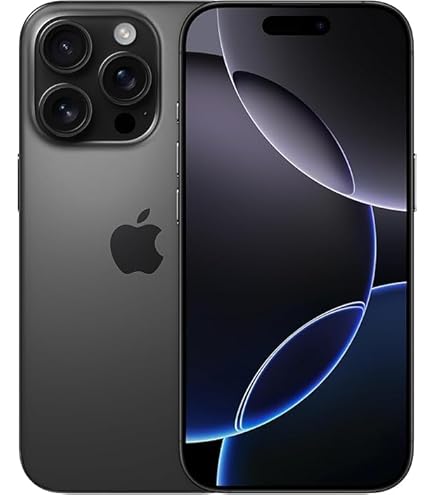 Amazon.com: Apple iPhone 16 Pro, US Version, 256GB, Black Titanium