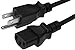 SF Cable 2 ft 14 AWG Universal Power Cord (IEC320 C13 to NEMA 5-15P) SJT 15A