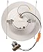 Lithonia Lighting 5/6 Inch White Retrofit LED Recessed Downlight, 12W Dimmable with 3000K Bright White, 835 Lumens