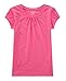 Bienzoe Girls School Uniform Tshirt: Kids Solid Color Tops 3pcs Pack