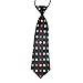 Boys Neckties Formal Wear Pre-Tied Polyester Necktie Set Elastic Neck Strap Tie Set of 5, St3, One Size