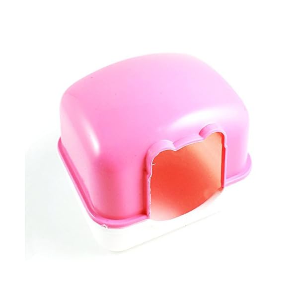 Pet Da.Wa in plastica rigida, motivo: cucciolo di cane con cuccia morse fissabili House