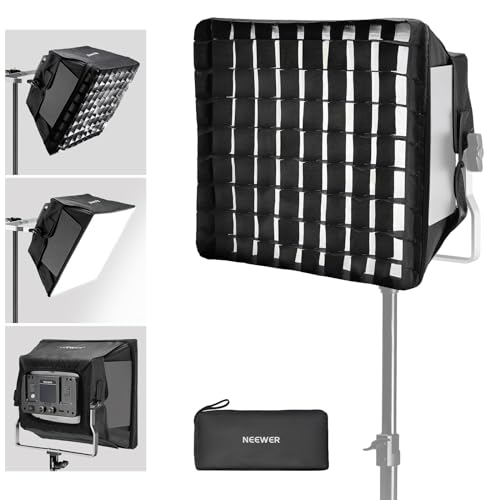 NEEWER Verbesserter Softbox Diffusor für NL660 RGB660 PRO II LED Licht NS4S