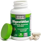 DigestWise Digestive Enzymes - Powerful Proteolytic Enzymes - For Better Digestion, Greater Nutrient Absorption, More Energy & Relief from Occasional Digestive Issues* - Gluten Free, Vegan - 90 Vcaps