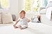 aden by aden + anais Baby Short Sleeve One-Piece, Dove Glow, 3-6M