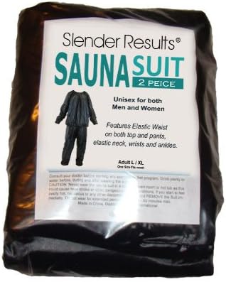 SLENDER RESULTS XL Sauna Suits - Weight Loss, Inch Loss, Fitness, Gym Suit
