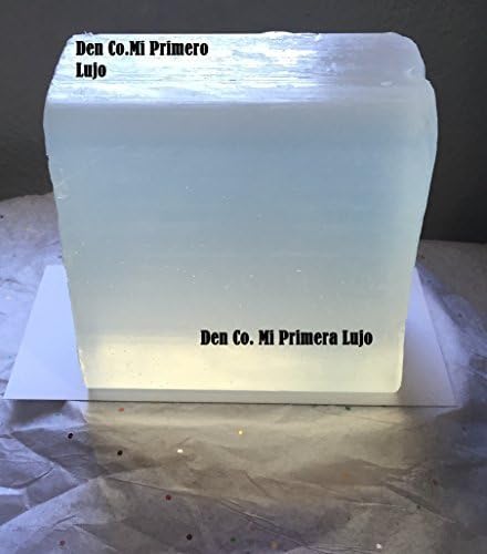 1 pound Unscented Glycerin Melt and Pour Clear Soaping Base for DIY Soap Making