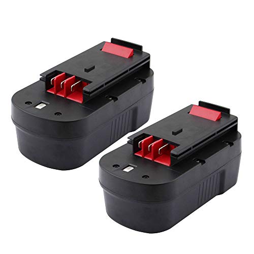 2PACK 3.6Ah Replacement Battery for Black & Decker 18V HPB18 HPB18-OPE fs18bx 244760-00 A1718 FS18FL FSB18 fs18c FS18FL
