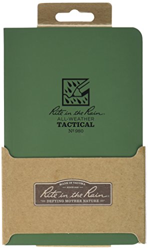 Rite in the Rain All - Weather Tactical Field Book Green