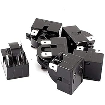 LDEXIN 6pcs 220V 15 Ohm 3 Terminals Refrigerator Compressor PTC Fridge Starter Relay