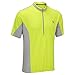 Tenn Mens Coolflo S/S Cycling Jersey - Hi-Viz Yellow/Grey - Lrg