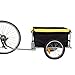Best Choice Products Tow Hauler Garden Bike Cargo Trailer Bicycle with Cover Shopping Cart Carrier