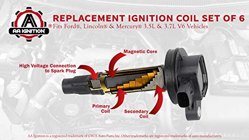 3 Ignition+Coil+Pack+Set+7T4E+12A375+EE
