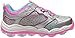 Skechers Kids Girls' Skech-Air Stardust Running Shoe, Stardust Silver, 8 M US Toddler
