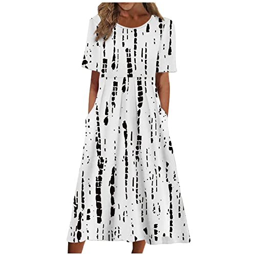 House Dresses for Women with Pockets Summer Dresses