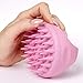 Desentie Hair Scalp Massager Exfoliating Personal Massager Brush With Silicone Spikes for Shampoo Scrubbing and Stimulating Hair Growth Pink