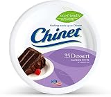 Chinet Classic White Fiber Dessert & Appetizer Plates, 420 Count