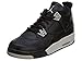 Nike Air Jordan Men's 4 Retro Basketball Shoe Black/Tech Grey-Black Size 7