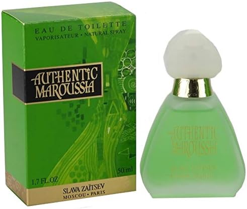 Slava Zaitsev - fabricada a mano marusia color verde y negro cortinas de Toilette 50 ml