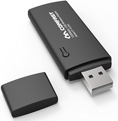 High Speed 1200Mbps USB Wifi Adapter Daul Band (2.4G/300Mbps+5G/867Mbps) Wireless Network Adapter 802.11ac WiFi Dongle for Desktop/Laptop/PC Support Windows XP/7/8/10, Vista/Linux/MAC OS