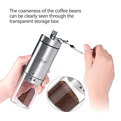 Manual Coffee Grinder Hand Coffee Bean Blade Grinders with Ceramic