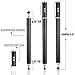 Bargains Depot (4Pcs) [New Upgraded] 2-in-1 Universal Capacitive Stylus/styli 5.5