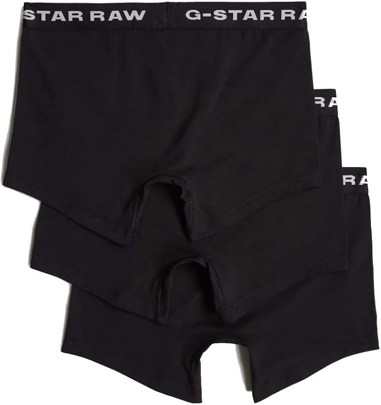 Uomo Boxer Briefs 3 Pack, Nero (black/black/black D23771-D516-4248), XS