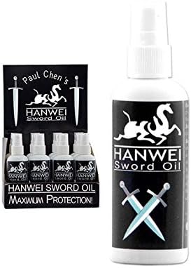 Hanwei Blade Oil, 12 Bottles = 50 ml Rust Protection Sword Cleaning 10