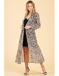 Truly Me, vestido de mujer para todas las ocasiones con diseño de camisa floral   Kimono [2 piezas]