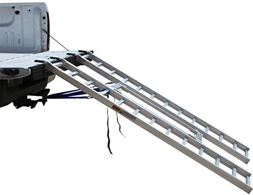 Adjustable ATV QUAD 4 Wheeler Tri - Fold Loading Ramp