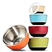 Multicolor Stainless Steel Mixing Bowls with Airtight Lids