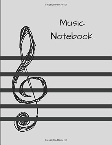 Music Notebook: Blank Composition Music and Manuscript Paper for Musicians and Songwriters Paperback – July 27, 2019