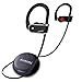 [Upgrade Version] Antimi Bluetooth Headphones,IPX7 Waterproof HD Stereo Sweatproof Earbuds for Gym Running Magnetic Earbuds Secure Fit Noise Cancelling Headset with Mic for Workout Earphones (Black)