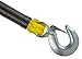 RPS Outdoors Yellow 14' SI-2034 Recovery Tow Rope (4,500 lb. Break Strength) with Safety Steel Forged Hooks (14 Ft. x 1.25 in.)