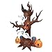 Joiedomi 8 FT Halloween Inflatable Scary Tree with Ghost Decorations, Pumpkin and Tombstone, Blow Up Inflatables with Build-in LEDs for Halloween Party Indoor, Outdoor, Yard, Garden, Lawn Decorations