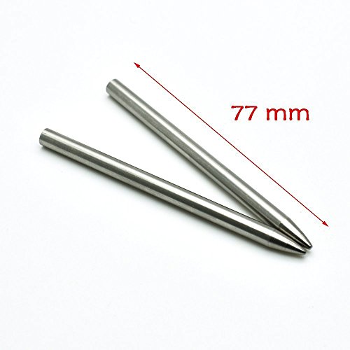 Aketek Stainless Steel 550 Paracord Fid, Lacing, Stitching Needles 2pcs