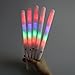Sugar Glow (100 pack) 8 Flashing Modes LED Cotton Candy Cones (100 count)- Reusable Cotton Candy Sticks for use in any Cotton Candy Maker and with any type of Cotton Candy Sugar