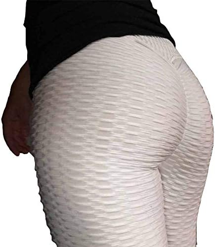 Women Yoga Dance Leggings, High Waist Pilates Gym Pants High Elasticity Slim Fit Stretch Sports Tights for Workout Running Barre,F,M