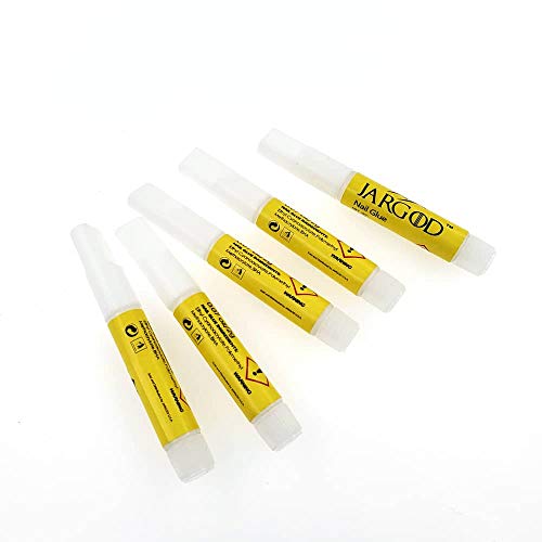 Jargod Nail glue for Artificial Nails & Nail Tips 10 pcs