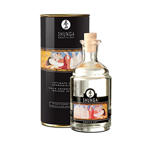 Shunga Aphrodisiac Oil, Vanilla, 3.5-Ounce Bottle