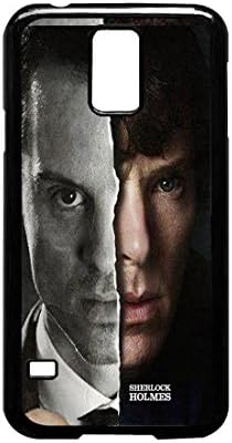 FRZ-Sherlock Holmes Benedict Cumberbatch Galaxy S5 Case Fit For Galaxy S5 Hardplastic Case Black Framed