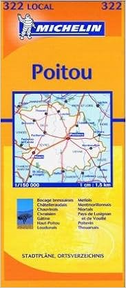 Carte Routiere Deux Sevres Vienne N 11322 Cartes Local Michelin Livres Amazon Fr