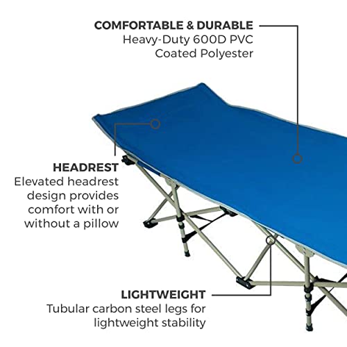 OSAGE RIVER Camping Cot for Adults Folding Camping Cot Portable