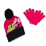 Nickelodeon JoJo Siwa Beanie & Glove Set (Pink/Black)