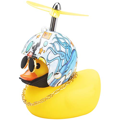 wonuu Rubber Duck Car Decorations Cute Yellow Duck Car Dashboard