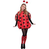 AMSCAN Darling Ladybug Halloween Costume for Women, Standard, with Included Accessories
