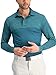 Jolt Gear Long Sleeve Polo Shirts for Men - Men’s Long Sleeve Golf Polos - Dry FIT Fabric