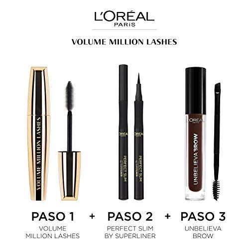 LOral-Paris-Volume-Million-Lashes-Mascara-schwarz-Wimperntusche-fr-extra-Volumen-und-Defintion-mit-Wimpern-Multiplizier-System-1-x-107ml