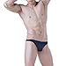 Mens New Solid Thong Swimsuit Bikini T-Back Underwear Briefs, Assorted Colors, Size L